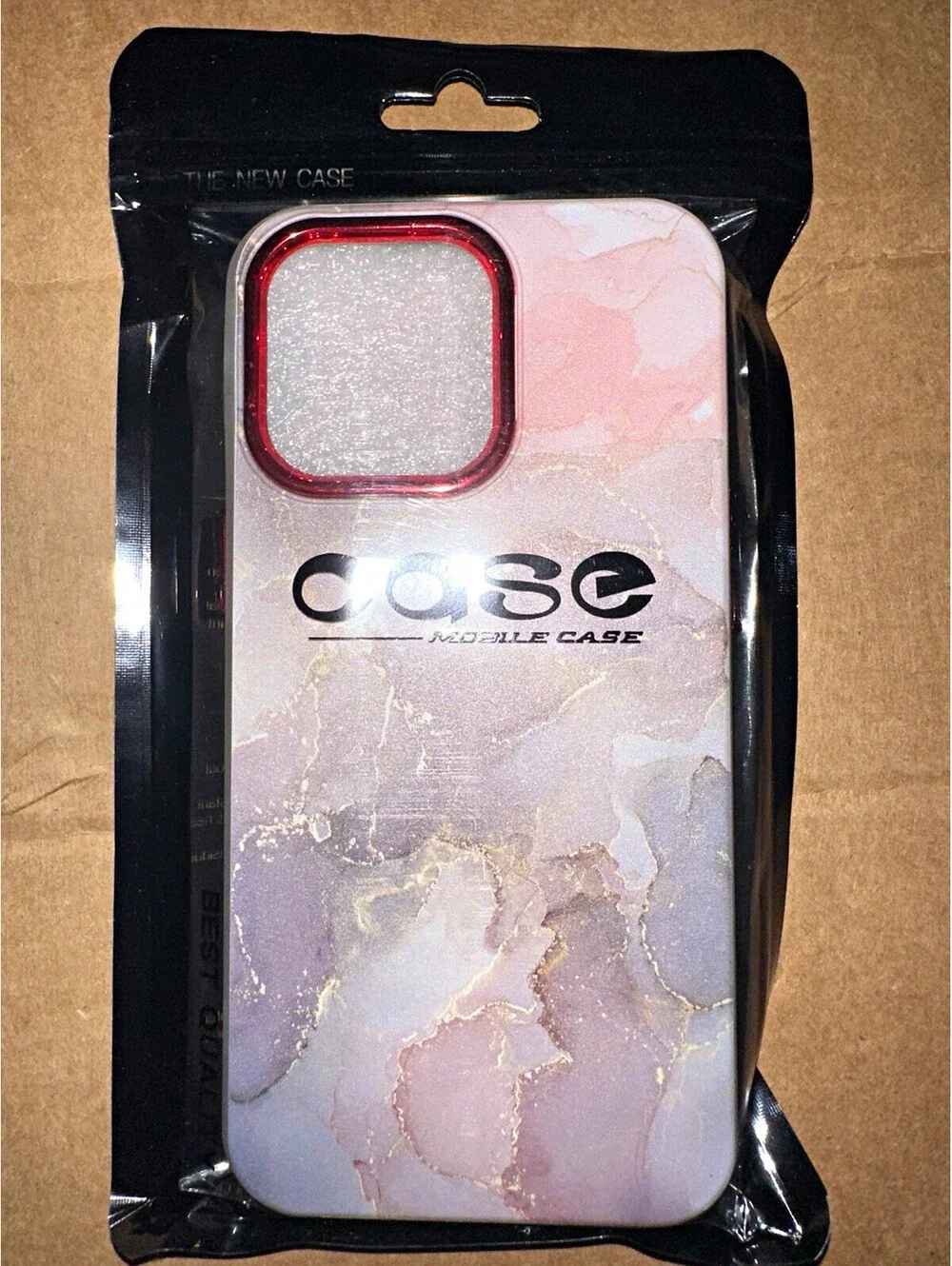 case Marble Back Case for Apple iPhone 13 Pro Pink/White/Gold Phone Case